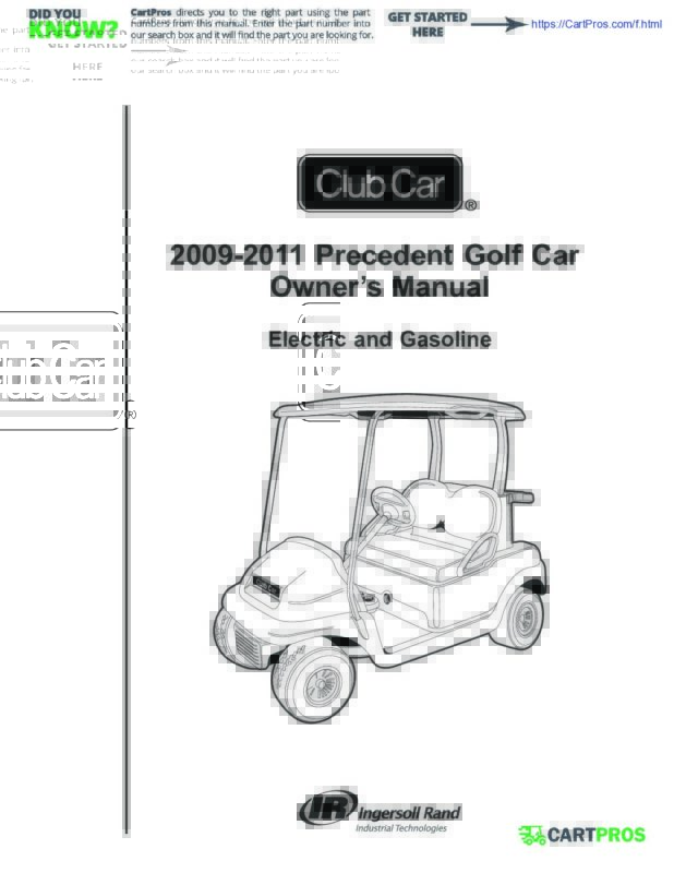 Club car golf clearance cart parts