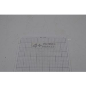 Decal, 4 Wheel Brake