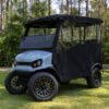 RedDot AllGuard Black Over the Top Enclosure for EZGO Liberty 4 Passenger