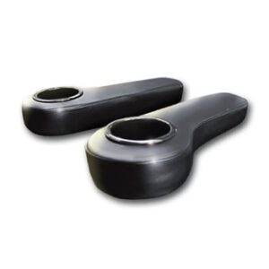 GTW Mach-Madjax Genesis 150 - GTW Black Armrest Cushions for Rear Flip Seats