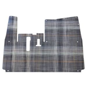 2017-Up Yamaha Drive2 - Chilewich Premium Gray Plaid Floor Mat
