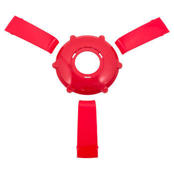 アクセサリー go Gussi Italia Giazza Steering Wheel Center Cap and Spoke Set
