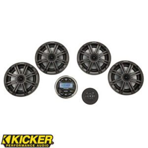 Kicker Audio System with Bluetooth and Media Center