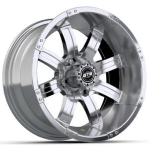 GTW Tempest 12 inch Chrome Wheel (3:4 Offset)