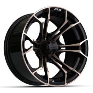 GTW Sypder Matte Black and Bronze Wheel - 14 Inch