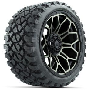 GTW Bravo Bronze 15 in Wheels with 23 in Nomad All Terrain Tires