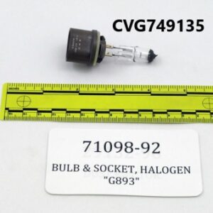 BULB & SOCKET, HALOGEN "G893"