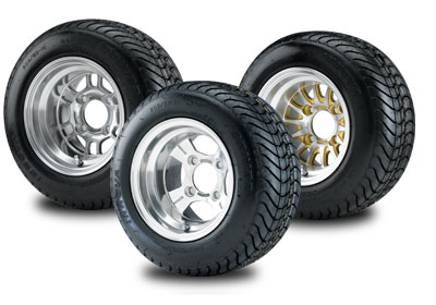 Pre-Mounted Tire and Wheel Kit - 10 Inch - Golf Cart Parts, Manuals &  Accessories | CartPros