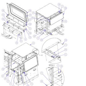 Payloader Cab Without Doors