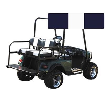 Seat Cover Club Car DS 00-up 4902 Navy/ Natural Classic