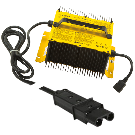48v Delta-Q Off-Board Charger w/ Yamaha 3-Pin Plug - Golf Cart Parts,  Manuals & Accessories