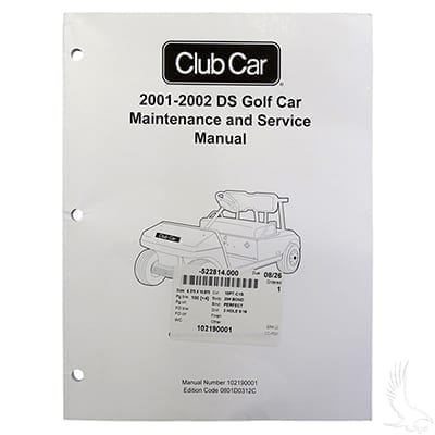 Club Car DS Manuals - Golf Cart Parts, Manuals & Accessories