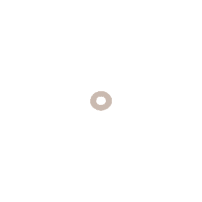 Washer, .400/.380 Id X 1.10, Nylon Flat