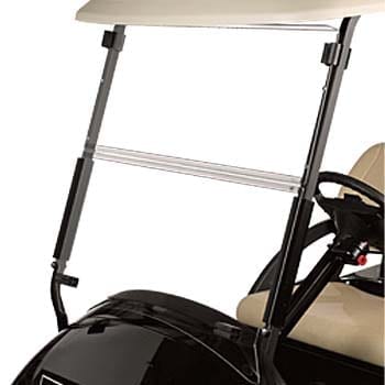 Clear Club Car Precedent Folding Windshield (Fits 2004-Up)