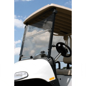 Clear E-Z-GO Folding Windshield (Models ST350)