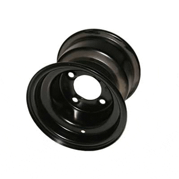 8x7 Black Steel Wheel (2:5 Offset)