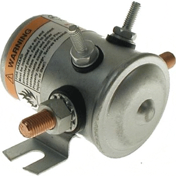E-Z-GO Electric 24-Volt 4-Terminal Copper Solenoid (Fits 1975-Up)
