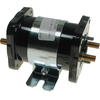 48-Volt 6-Terminal Silver Solenoid (Universal Fit)