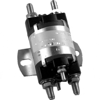 12-Volt 6-Terminal Silver Solenoid (Universal Fit)