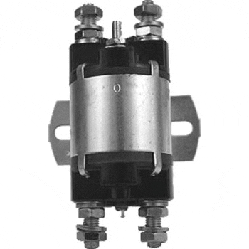 36-volt 6-Terminal Silver Solenoid (Fits Taylor-Dunn Models)