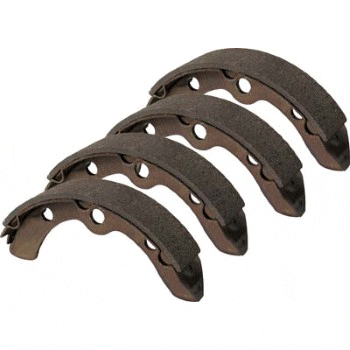 Set of (4) Brake Shoes (Fits Club Car, E-Z-GO & Yamaha)