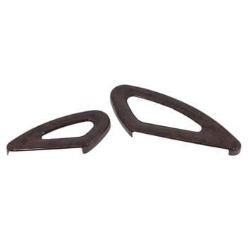 Club Car Precedent Burl Seat Rail Cover Set (Fits 2004-2011)