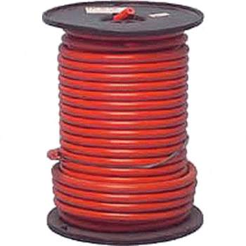 100' Spool Black 6-Gauge Bulk Cable