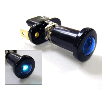 12-Volt 30-Amp Push-Pull Switch W/ Blue Light (Universal Fit) - Golf Cart  Parts, Manuals & Accessories