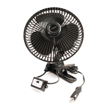 12-Volt Oscillating Fan (Universal Fit)