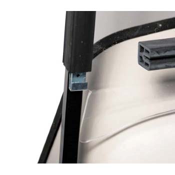 Tinted E-Z-GO TXT Folding Windshield - 1/4" (Fits 1994.5-2013)