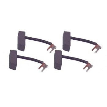 Set of (4) Motor Brush Electric Set W/ Slot (Fits Select Models)