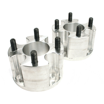 Set of (2) Jake's 3" Aluminum Wheel Spacers (Universal Fit)