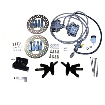 Jake's Club Car Precedent Front Disc Brake Kit w/Long Travel (Fits 2008.5-Up)