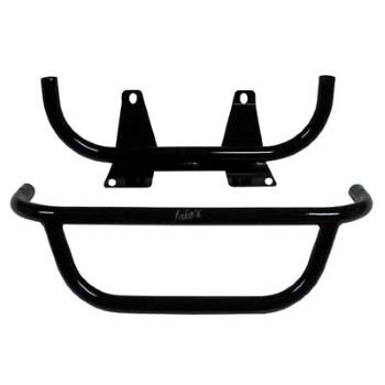 Jake's Black Club Car Precedent Front Bumper W/ OEM-style Lights (Fits 2004-Up)