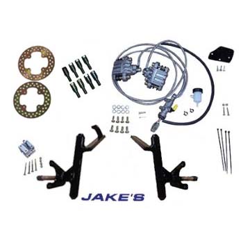 Jake's Club Car DS 4" Lifted Disc Brake Kit (Works with 1982-2004.5)